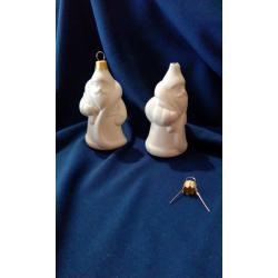 Підвіска Дід мороз, пластмаса + ковпачок